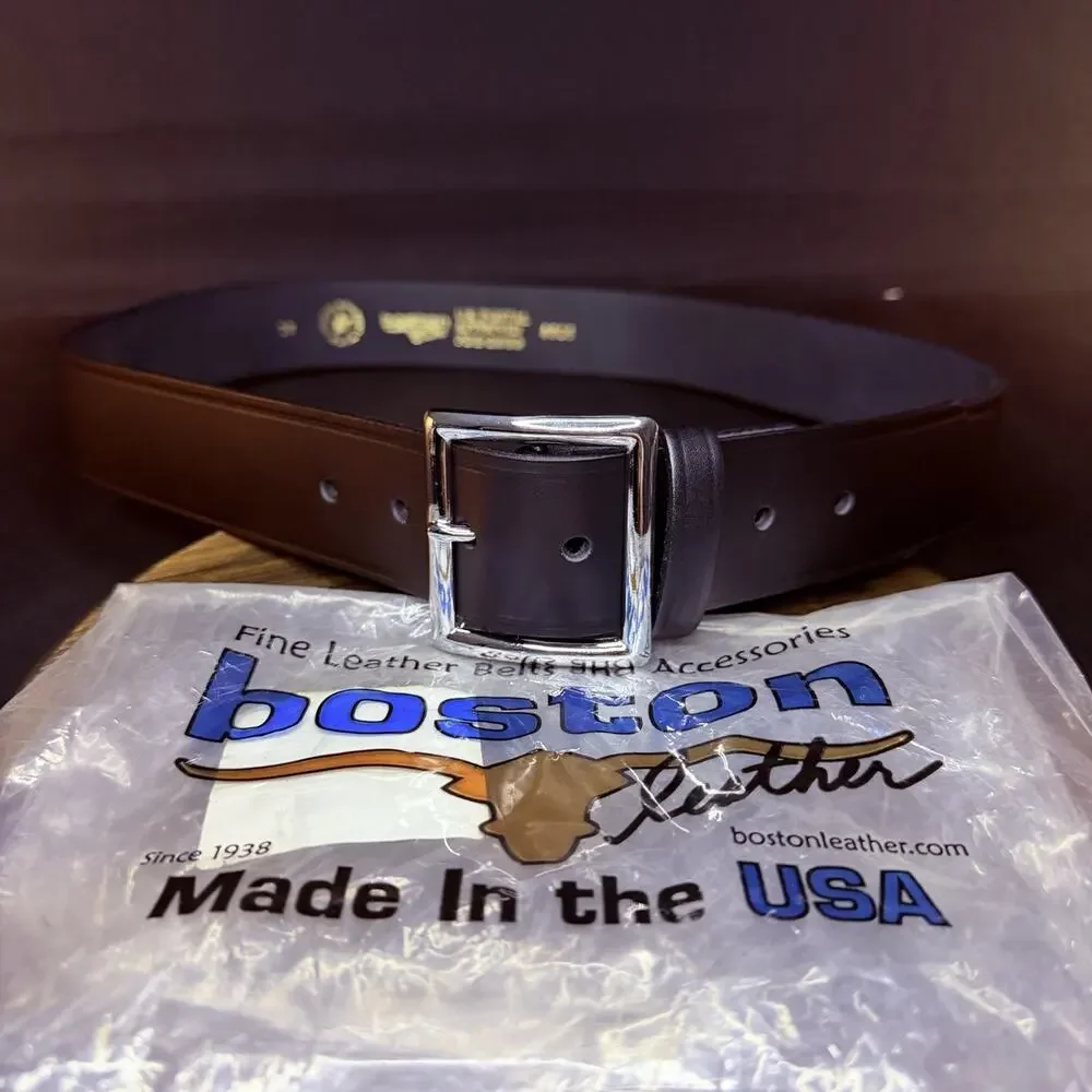 Boston Leather US Postal Approved Belt Size 38